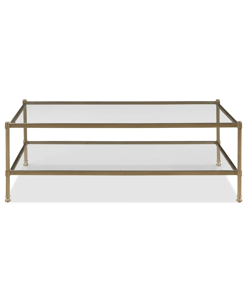 Isla 3-Pc. Glass Rectangle Coffee Table and End Table Set