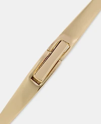 Lauren Ralph Lauren Gold-Tone Aqua Stone Bangle Bracelet