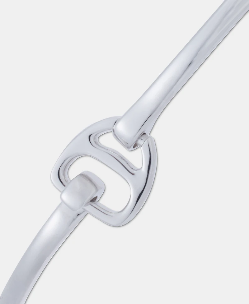Lauren Ralph Lauren Equestrian Bangle in Sterling Silver
