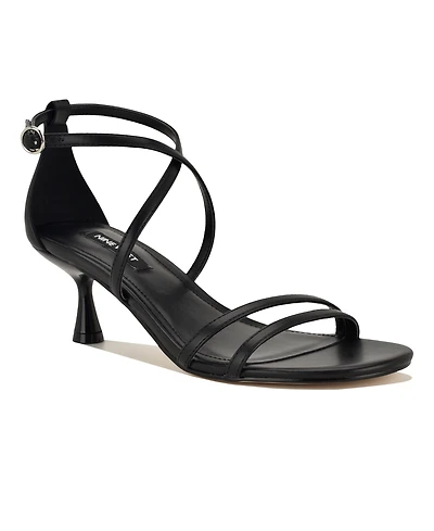 Nine West Women's Jettie Strappy Tapered Dress Sandals