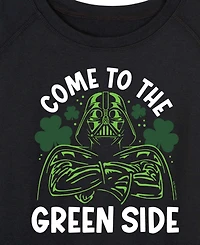 Hybrid Apparel Plus Star Wars St. Patrick's Day Darth Vader Long-Sleeve Sweatshirt