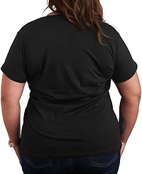 Hybrid Apparel Plus Peanuts Wisconsin Snoopy Graphic Crewneck T-Shirt