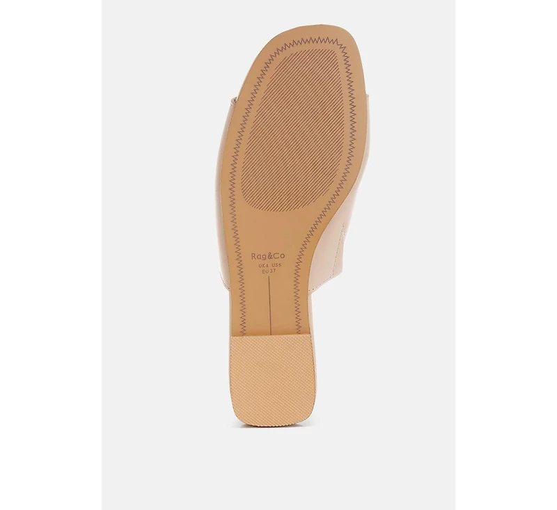 Rag & Co Womens Shanon Everyday Slip-On Flats