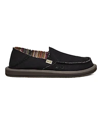 Sanuk Womens Donna Hemp 2 Tone Loafers