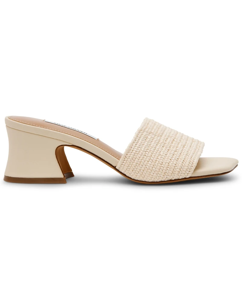 Steve Madden Women's Frolic Bell-Heel Slip-On Sandals