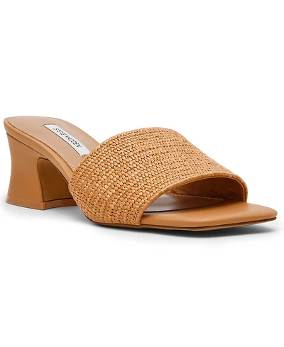 Steve Madden Women's Frolic Bell-Heel Slip-On Sandals