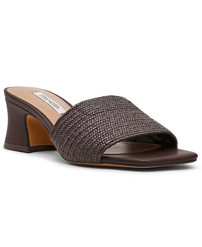 Steve Madden Women's Frolic Bell-Heel Slip-On Sandals
