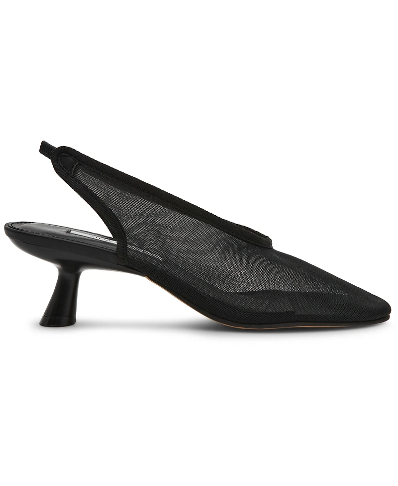 Steve Madden Women's Xtra Mesh Slingback Pumps