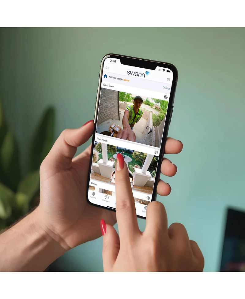 Swann Buddy 4K Video Doorbell & Chime Kit with 32GB Card