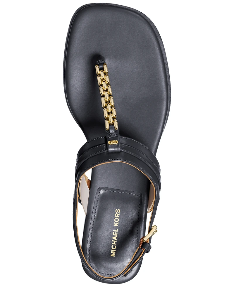Michael Kors Women's Marcia Thong Buckle Sandals