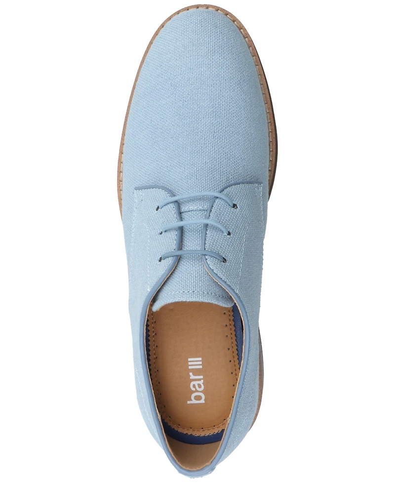 Bar Iii Men's Lace-Up Round Toe Dress Shoes, Macy's Exclusive