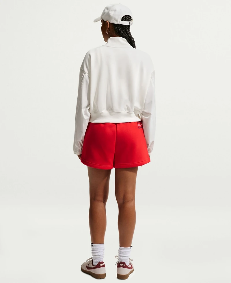 Nike Women's Usmnt Phoenix High-Waisted Shorts