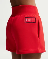 Nike Women's Usmnt Phoenix High-Waisted Shorts
