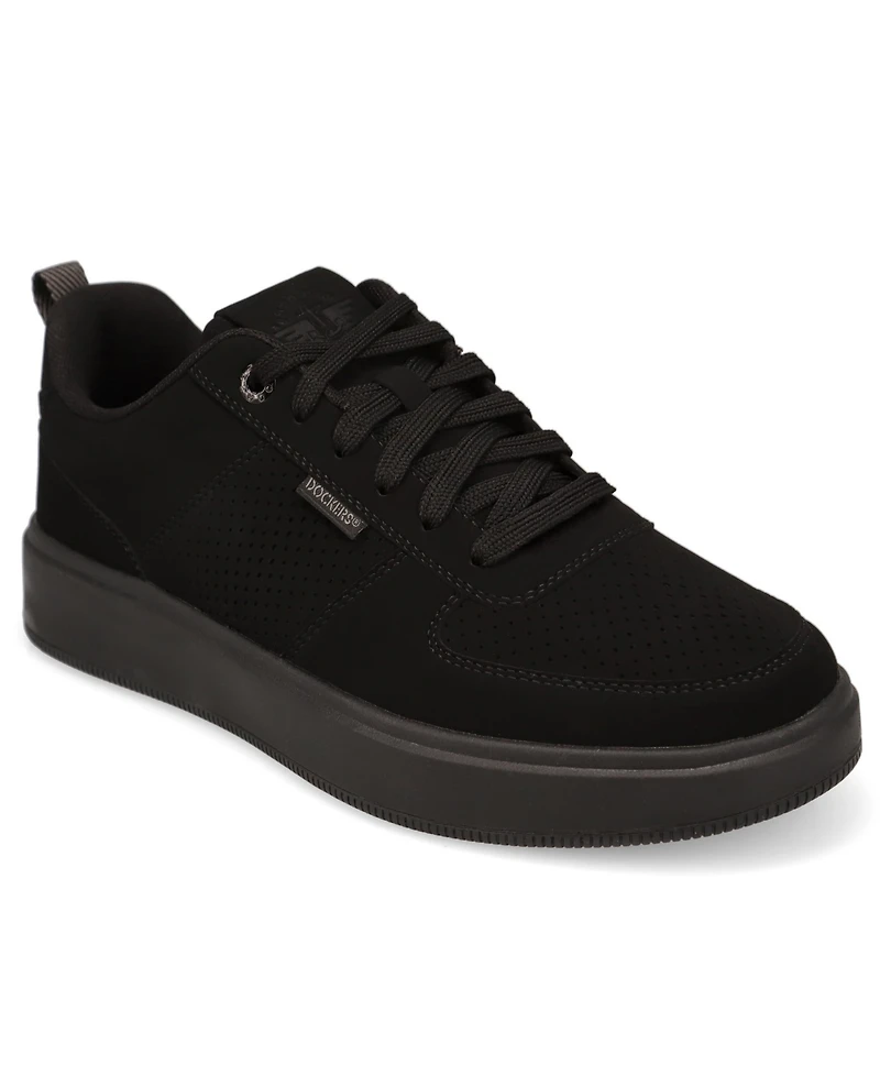 Dockers Men's Laser Removable-Insole Lace-Up Casual Sneakers