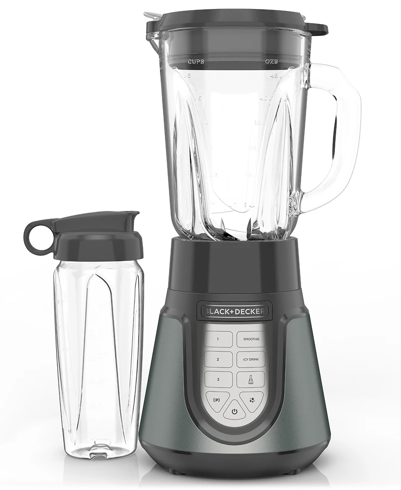 Black & Decker 6-Cup PerfectPour Glass Jar Quiet Blender