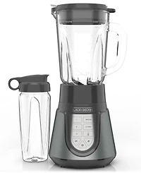 Black & Decker 6-Cup PerfectPour Glass Jar Quiet Blender