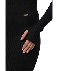 Jluxlabel Women's Overcast Ribbed Top