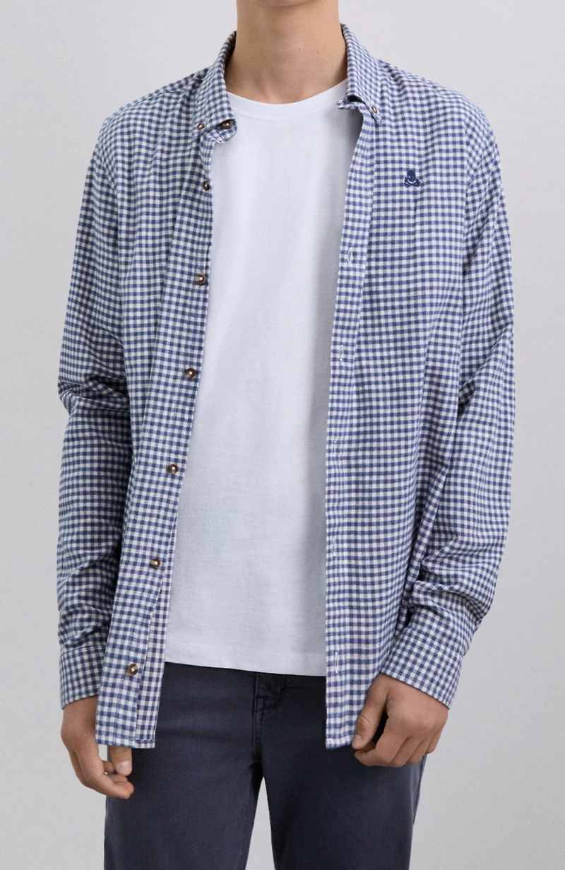 Scalpers Big Boys Checks Shirt