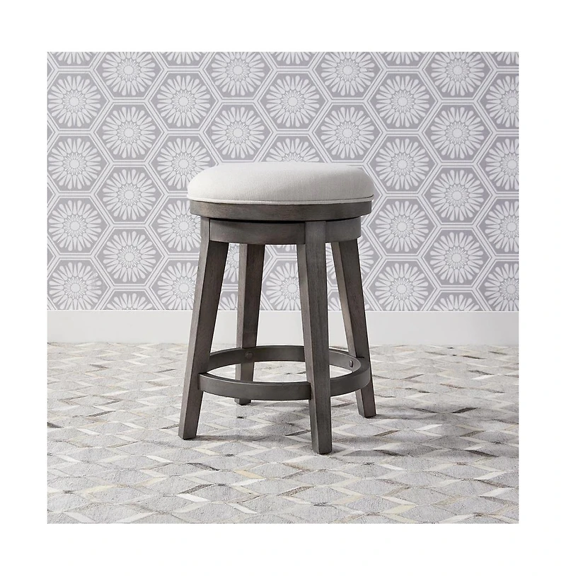 Liberty Furniture Industries, Inc Modern Farmhouse Console Swivel Stool