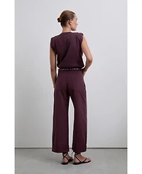 Scalpers Women's Folded Denim Pant