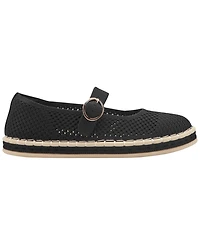 Easy Spirit Women's Francene Knit Mary Jane Espadrille Flats