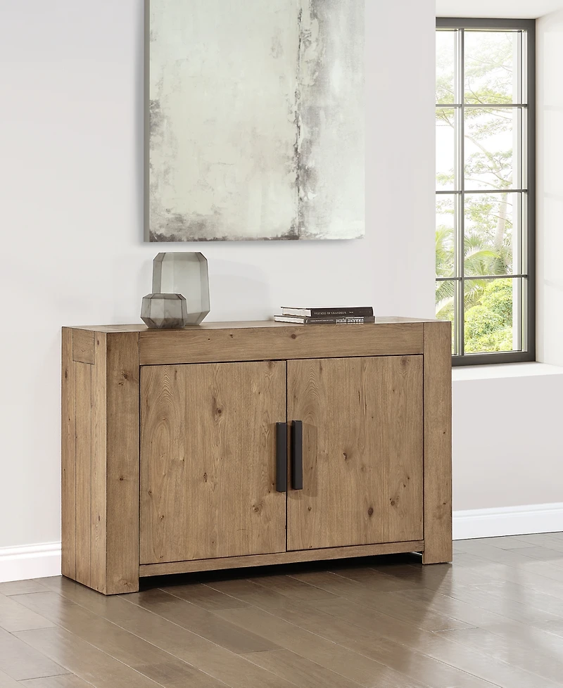 Macai 18" Wood Two Adjustable Sleeve Server