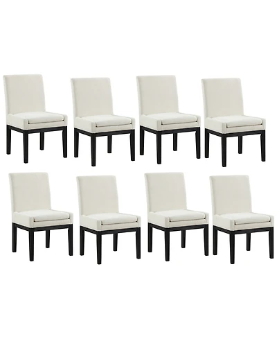 Macai 8-Pc. Upholstered Side Chair Set