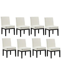 Macai 8-Pc. Upholstered Side Chair Set