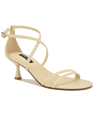 Nine West Women's Jettie Strappy Tapered Dress Sandals