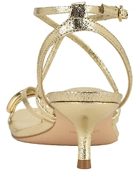Nine West Women's Mays Kitten Heel Dress Sandals