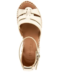 Gentle Souls Women's Coolie Espadrille Wedge Sandals