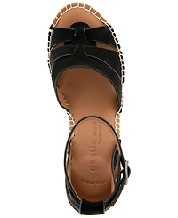 Gentle Souls Women's Coolie Espadrille Wedge Sandals