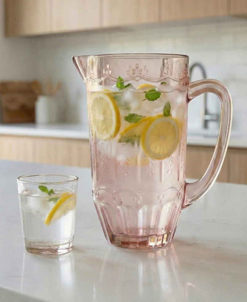 Jay Imports Glass Pitcher