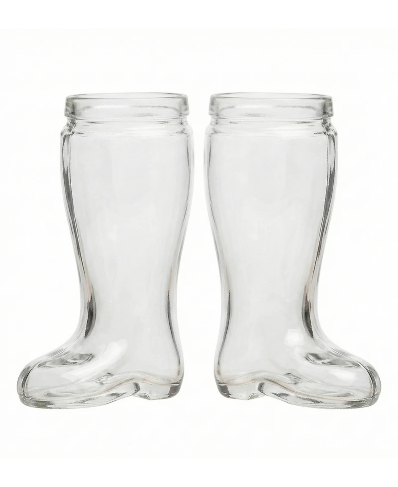 Boots Set of 2 - 1 Liter 33.8 oz Beer Boots