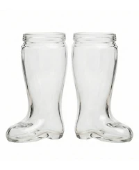 Boots Set of 2 - 1 Liter 33.8 oz Beer Boots
