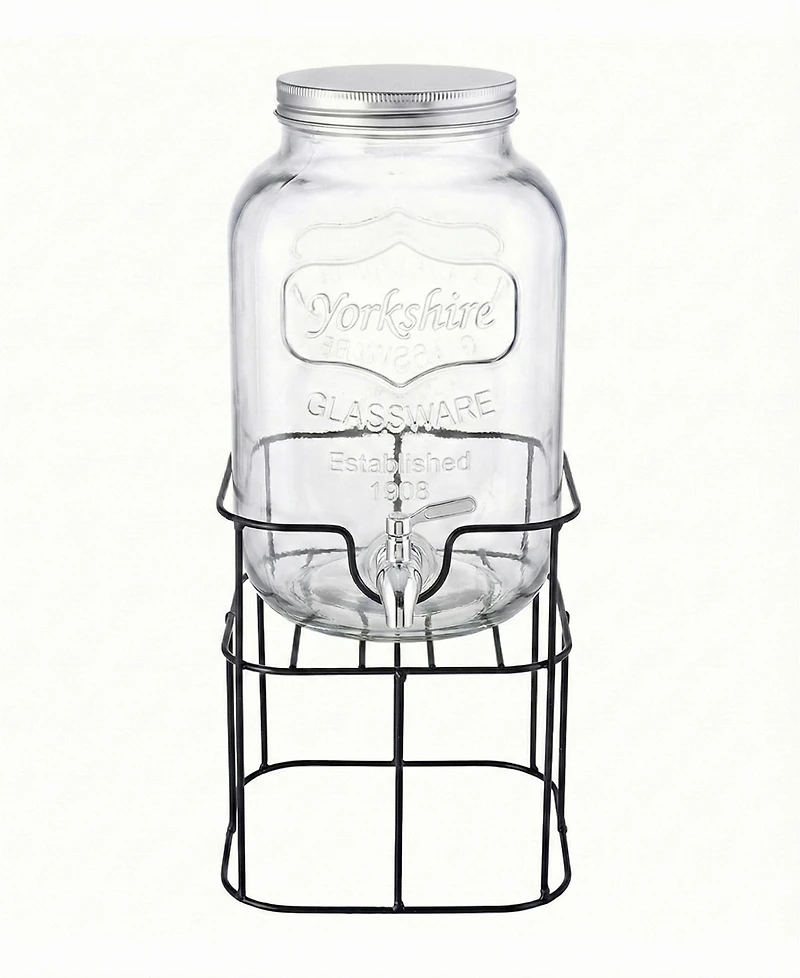 Circleware Mini Yorkshire 1 Gallon Sun Tea Jar Dispenser