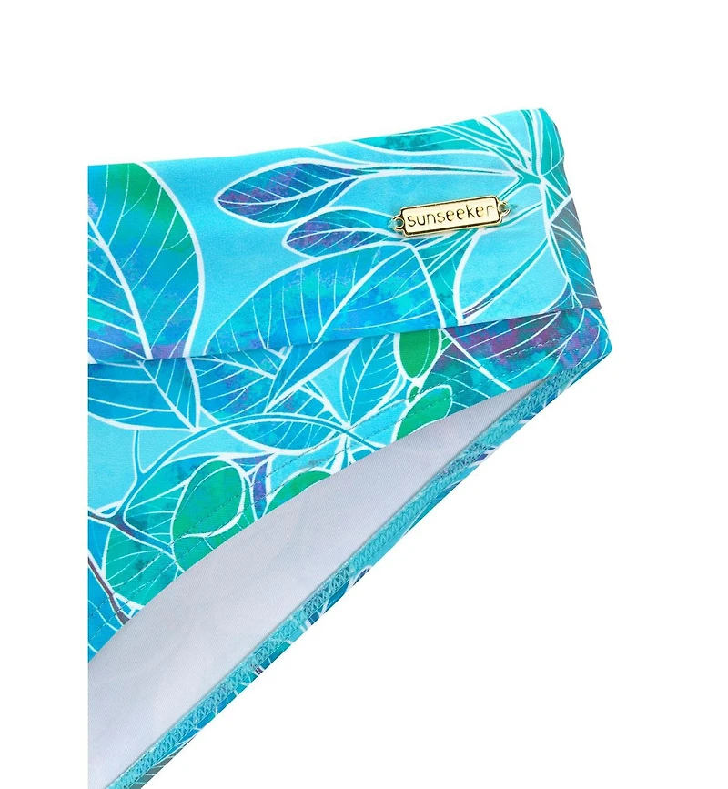 Lascana Women's Fold Over Classic Bikini Swimsuit Bottom