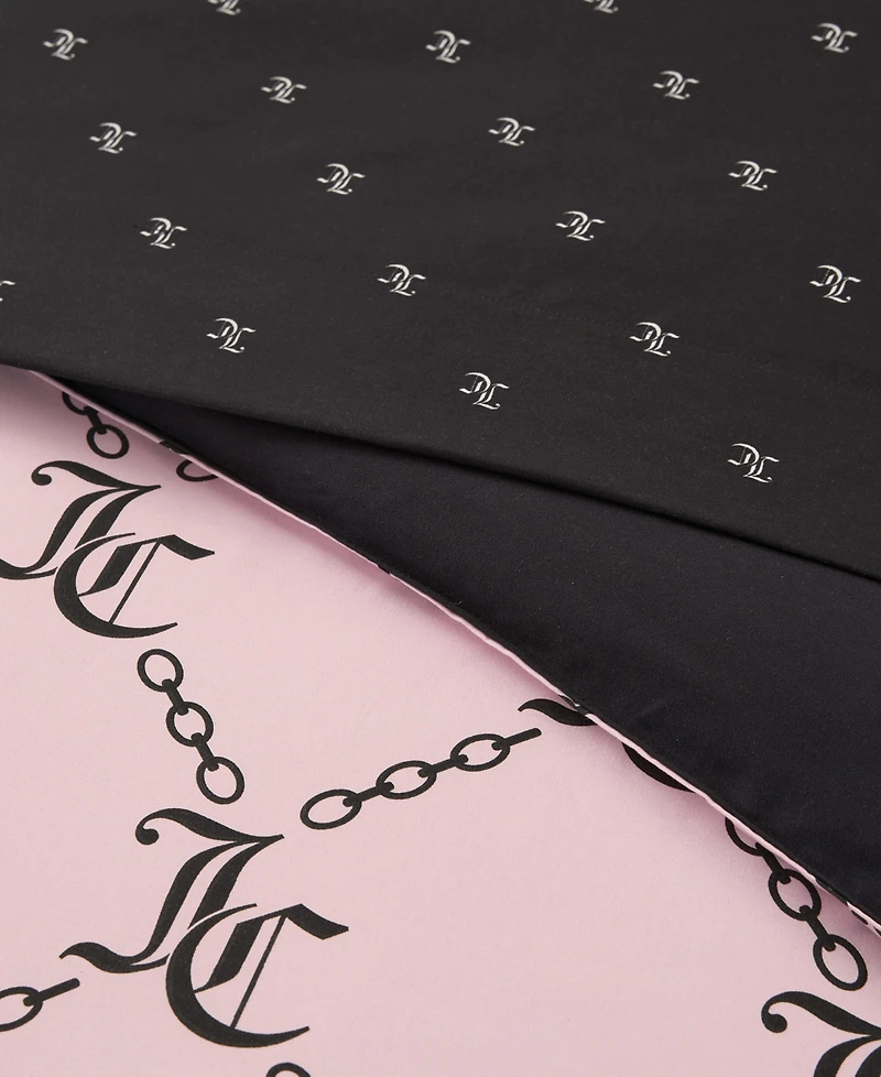 Juicy Couture Logo Link 6-Pc. Comforter Set, Twin