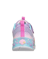 Skechers Toddler Girls S-Lights: Mermaid Dreams Light-Up Fastening Strap Casual Sneakers from Finish Line
