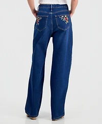 Driftwood Women's Penelope Wide-Leg High-Rise Jeans