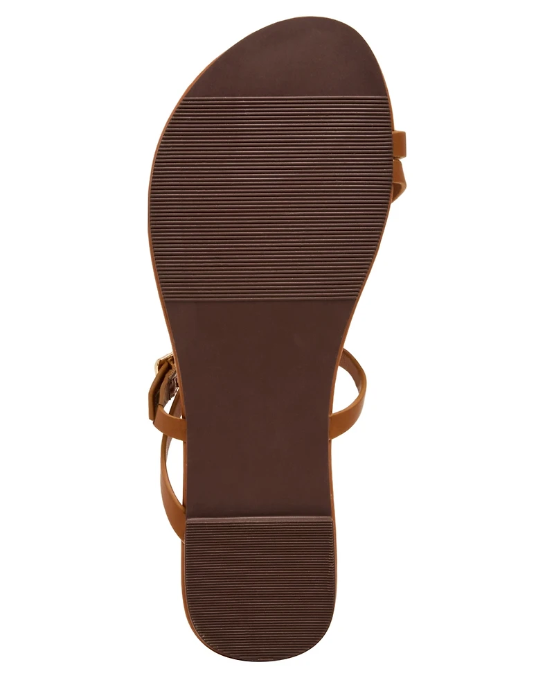 Madden Girl Women's Tune Embellished Strappy Slide Sandals