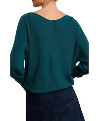 Celtic & Co. Women's Fine Knit Merino Relaxed Sweater
