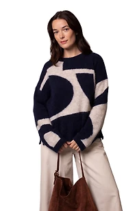 Celtic & Co. Women's Abstract Geo Sweater