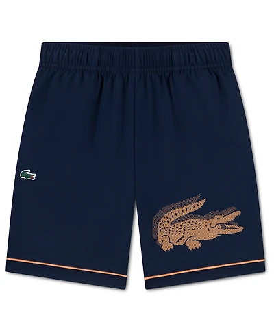 Lacoste Boys' 10-16 Stretch Woven Pull-On Shorts