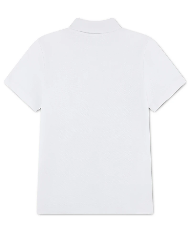Lacoste Boys' 10-16 Watercolor Croc Short-Sleeve Polo Shirt