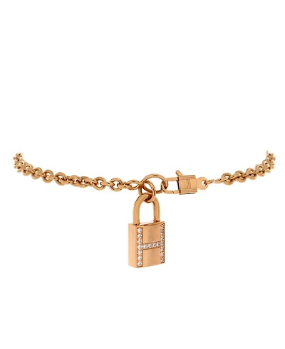 Pre-Owned Hermes Amulettes Cadenas Pendant Bracelet