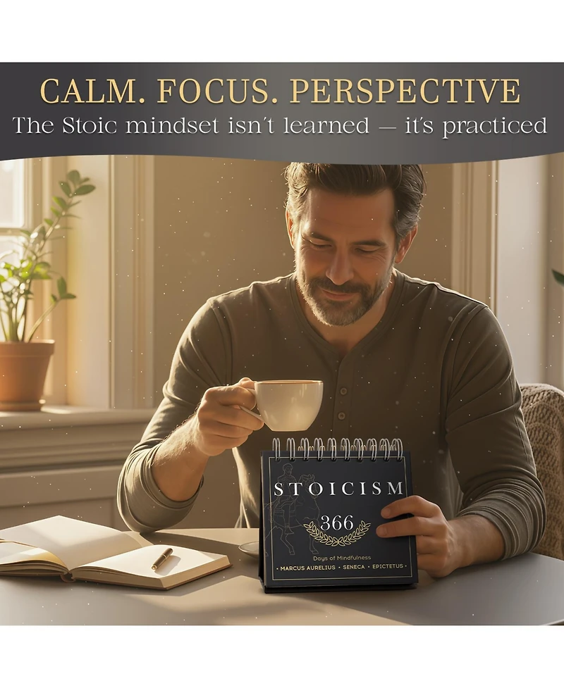 Quokka Calendar Stoicism 365 Daily Quotes & Stoic Affirmations for Strength & Resilience for Adults