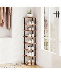 Yigii Narrow Vertical Shoe Rack, Space-Saving, Easy Assembly