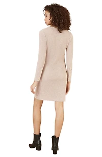 Yumi Women's Rib Knit Tunic Dress