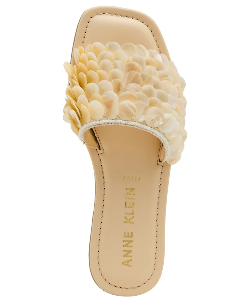 Anne Klein Women's Brianne-p Slip-On Sandals